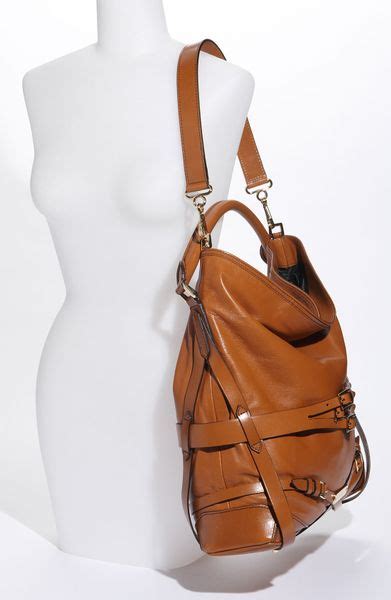 burberry belted lambskin leather hobo|burberry clothing for men.